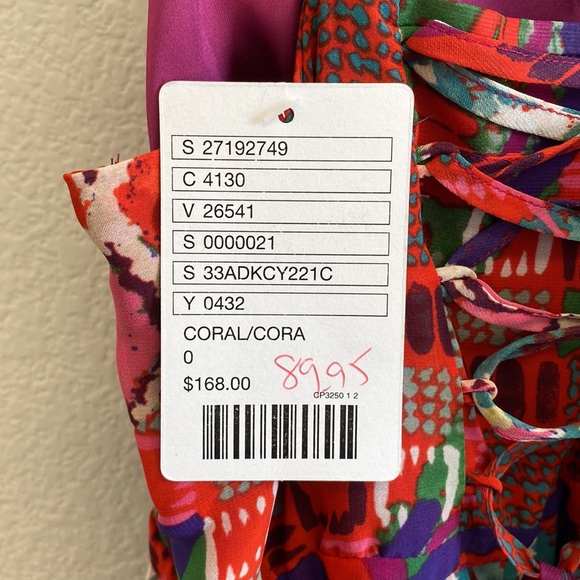 NWT Anthropologie Maeve Tarana Dress Ikat Maxi Size 0 - Picture 5 of 9